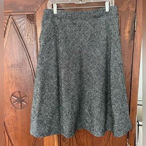 A line skirt W pockets